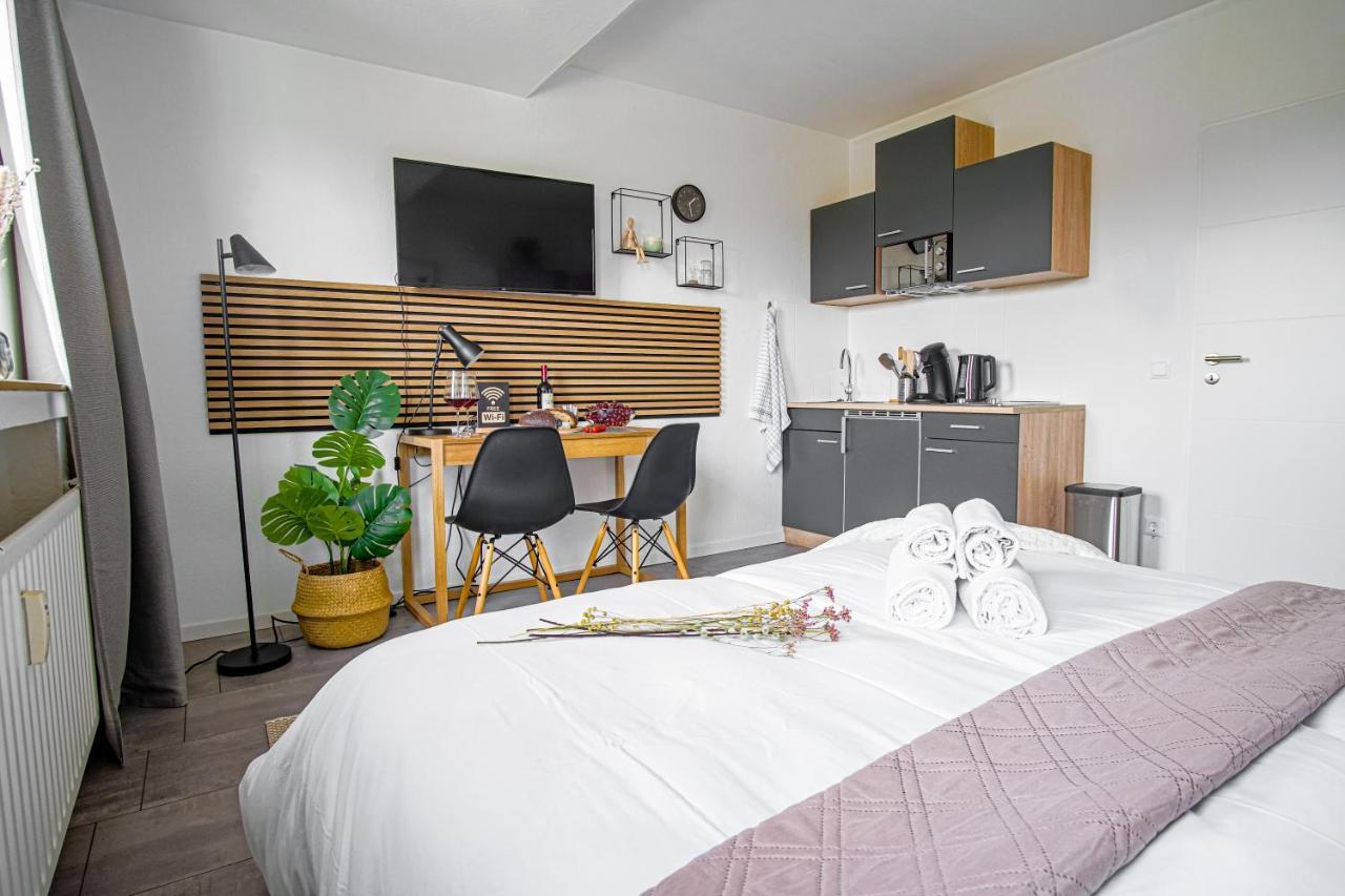 Homefy Studio Sky - Free Parking - Elevator - Desk - Netflix Essen Exterior photo